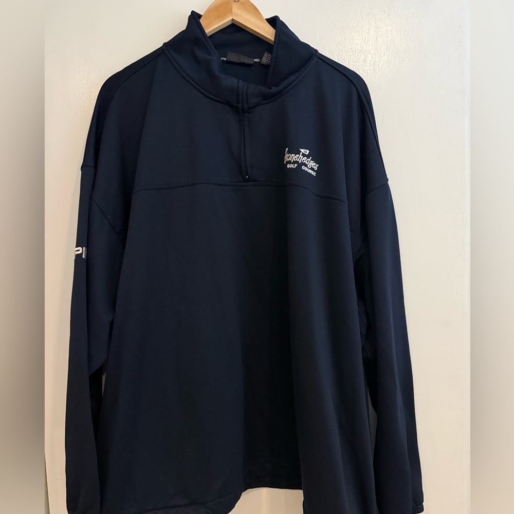 Ping Navy Long-Sleeve Sweatshirt